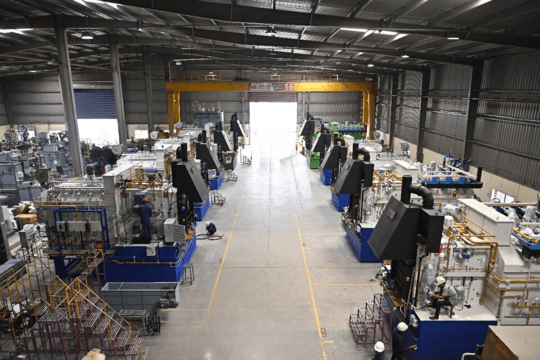 aichelin unitherm shop floor